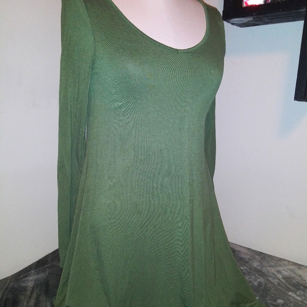 Green dress